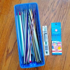 Knitting needles